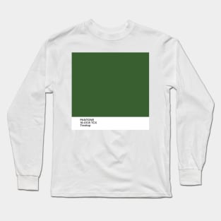 pantone 18-0135 TCX Treetop Long Sleeve T-Shirt